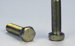 בורג ראש משושה הברגה מלאה מס 5